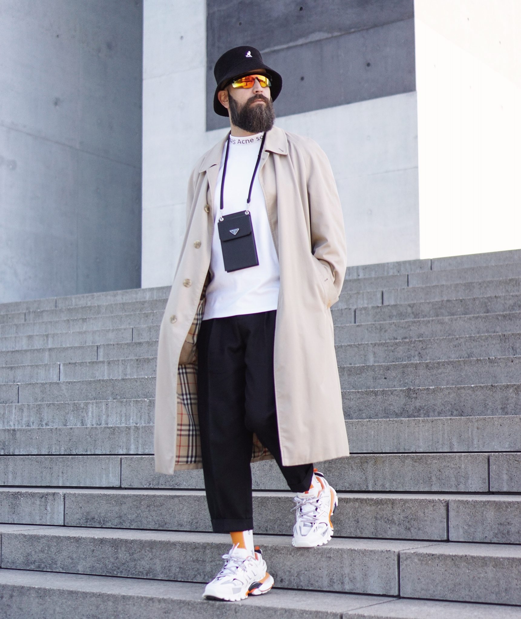 outfit with balenciaga track