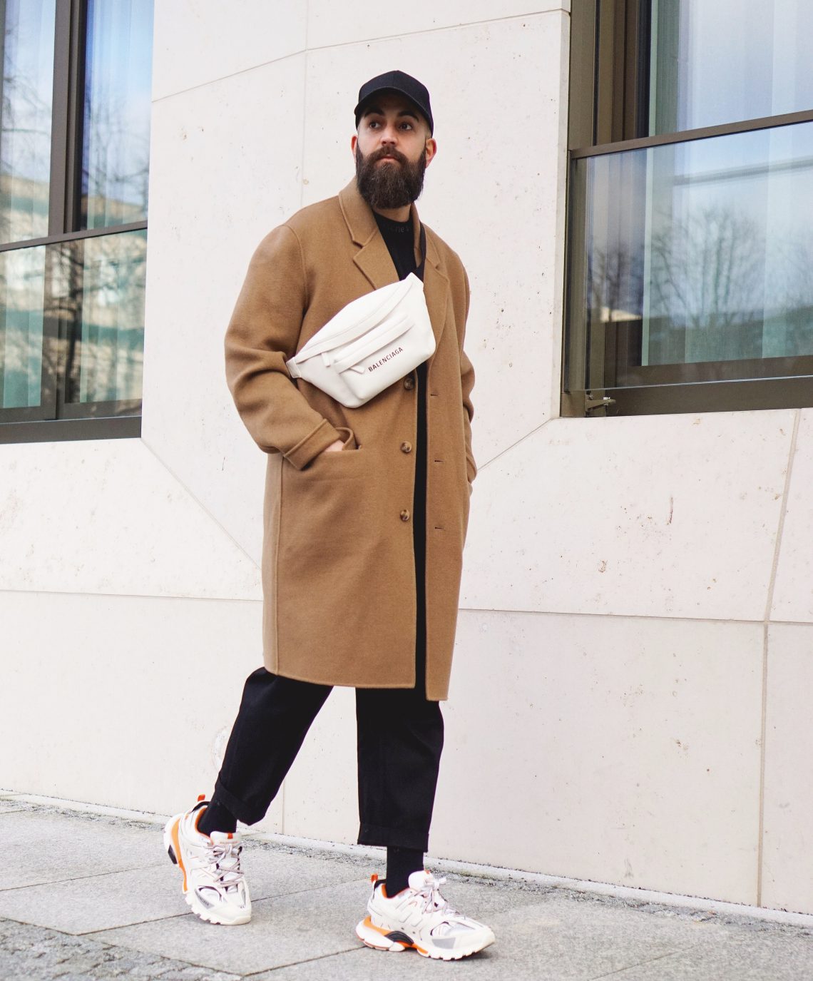 outfit with balenciaga track