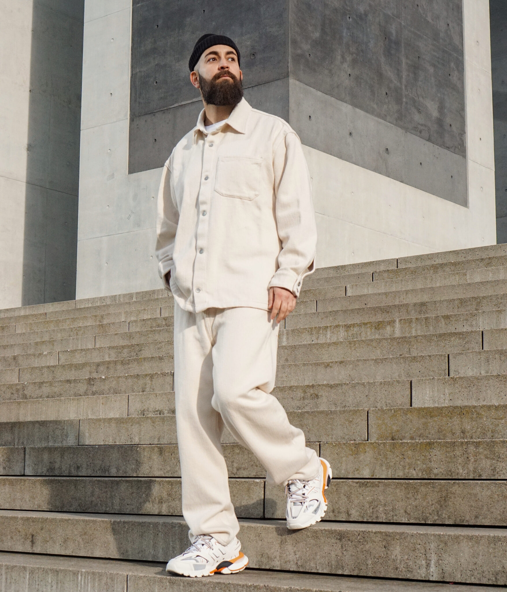 outfit with balenciaga track
